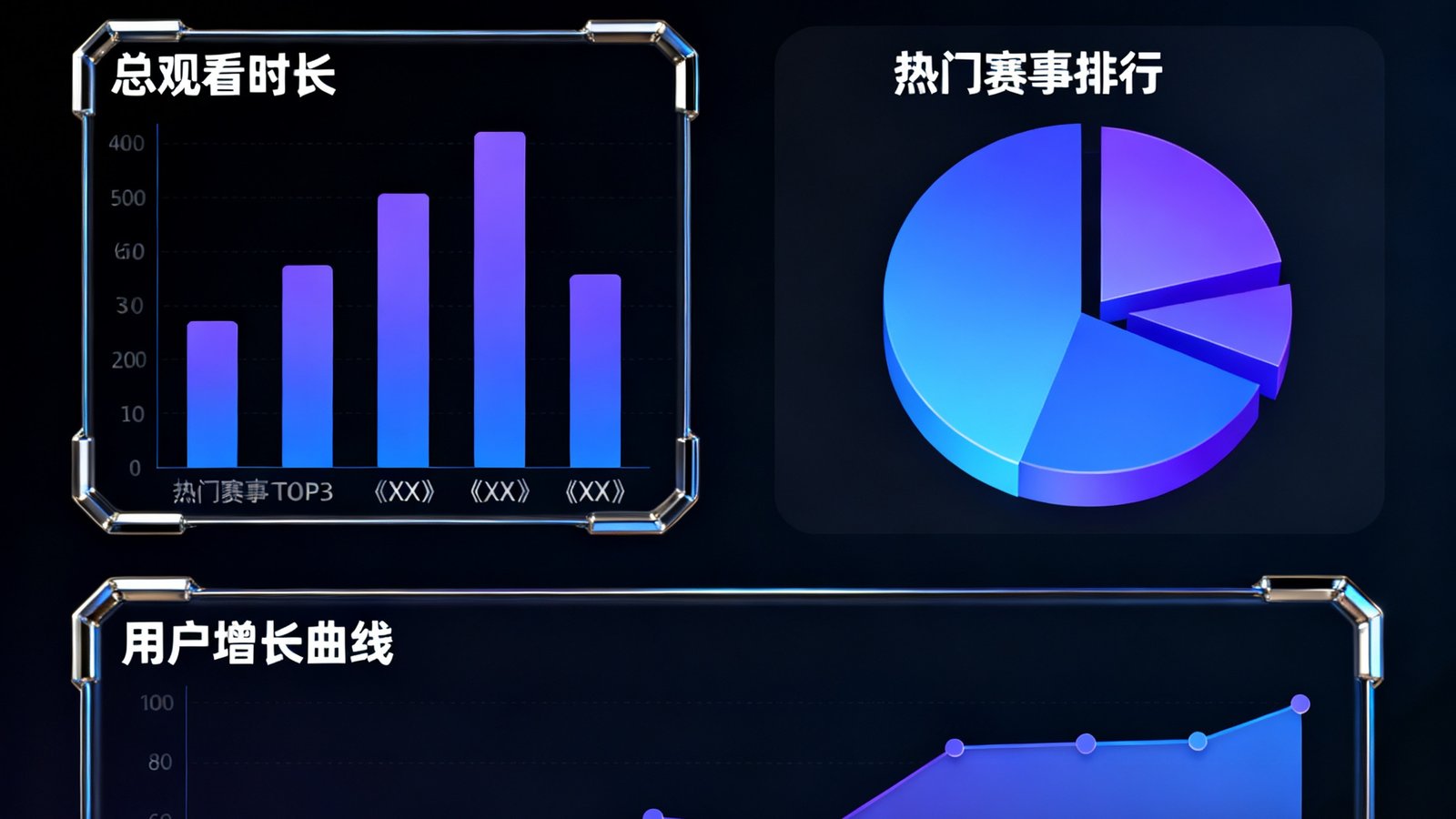 蜂鸟电竞2024年度数据报告封面图，深色背景上展示着年度关键数据图表，包括总观看时长、热门赛事排行、用户增长曲线等信息图表。